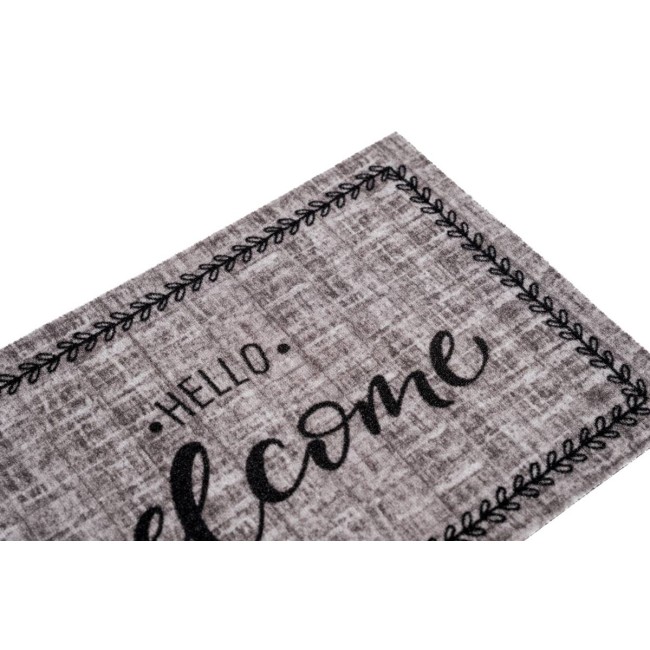 Sdim Πατάκι Εισόδου Μοκέτα με Αντιολισθητικό Υπόστρωμα Impression 475 Hello Welcome 40x60εκ. Πάχους 5mm