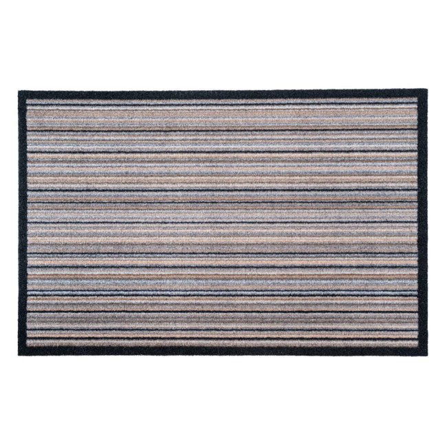 Sdim Πατάκι Εισόδου Μοκέτα με Αντιολισθητικό Υπόστρωμα Impression 867 Lines Cappuccino 40x60εκ. Πάχους 5mm