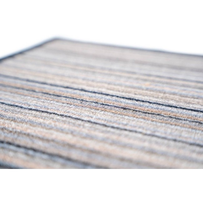 Sdim Πατάκι Εισόδου Μοκέτα με Αντιολισθητικό Υπόστρωμα Impression 867 Lines Cappuccino 40x60εκ. Πάχους 5mm