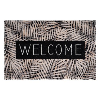 Πατάκι Εισόδου Μοκέτα με Αντιολισθητικό Υπόστρωμα Impression 966 Leaves Welcome 40x60εκ Πάχους 5mm Sdim