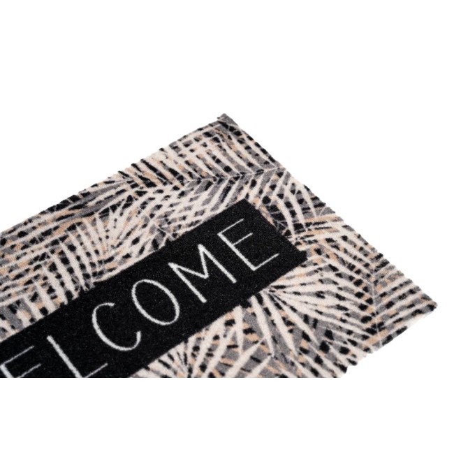 Sdim Πατάκι Εισόδου Μοκέτα με Αντιολισθητικό Υπόστρωμα Impression 966 Leaves Welcome 40x60εκ. Πάχους 5mm