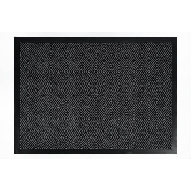 Sdim Πατάκι Εισόδου Μοκέτα με Αντιολισθητικό Υπόστρωμα Impression 225 Diamond Black 60x80εκ. Πάχους 5mm