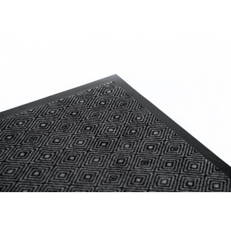 Πατάκι Εισόδου Μοκέτα με Αντιολισθητικό Υπόστρωμα Impression 225 Diamond Black 60x80εκ Πάχους 5mm Sdim
