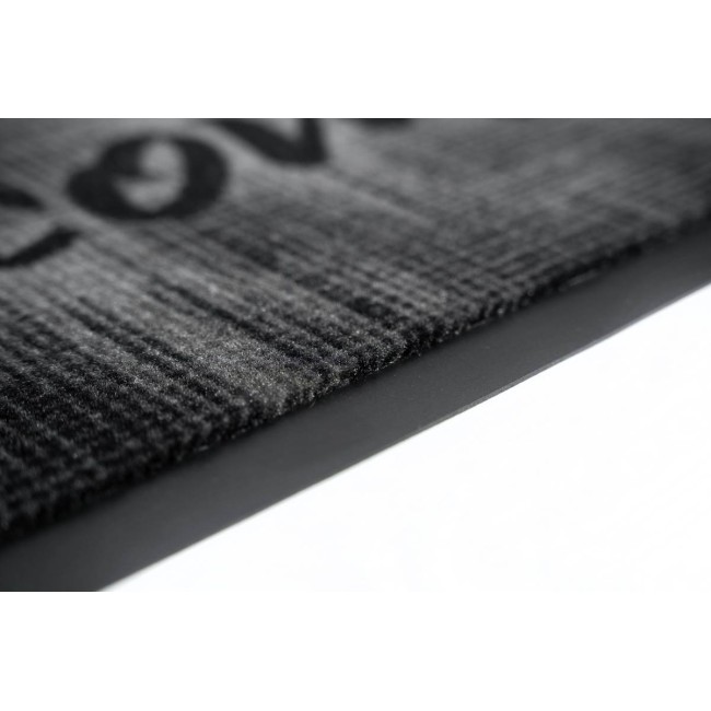 Sdim Πατάκι Εισόδου Μοκέτα με Αντιολισθητικό Υπόστρωμα Impression 777 Rebel Welcome 60x80εκ. Πάχους 5mm