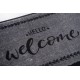Sdim Πατάκι Εισόδου Μοκέτα με Αντιολισθητικό Υπόστρωμα Emotion-xs 495 Hello Welcome 40x80εκ. Πάχους 8mm