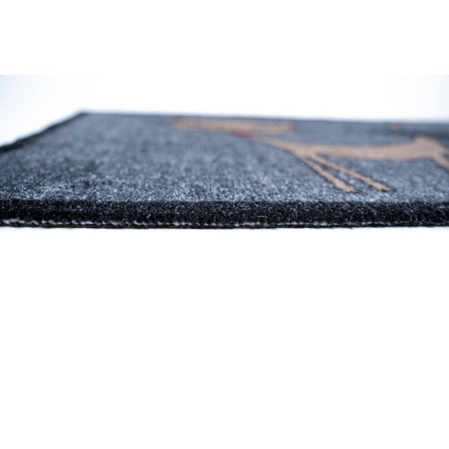 Sdim Πατάκι Εισόδου Μοκέτα με Αντιολισθητικό Υπόστρωμα Ambiance 974 Cat Μαύρο 40x60εκ. Πάχους 8mm