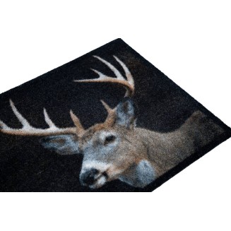 Πατάκι Εισόδου Μοκέτα με Αντιολισθητικό Υπόστρωμα Ambiance 003 Deer 50x75εκ Πάχους 8mm Sdim