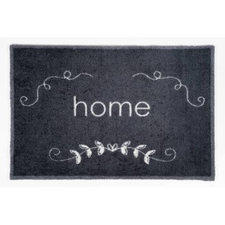 Πατάκι Εισόδου Μοκέτα με Αντιολισθητικό Υπόστρωμα Ambiance 614 Home Flower Ornament 50x75εκ Πάχους 8mm Sdim