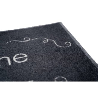 Πατάκι Εισόδου Μοκέτα με Αντιολισθητικό Υπόστρωμα Ambiance 614 Home Flower Ornament 50x75εκ Πάχους 8mm Sdim