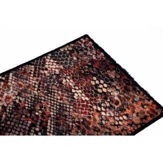 Πατάκι Εισόδου Μοκέτα με Αντιολισθητικό Υπόστρωμα Ambiance 948 Snake 50x75εκ Πάχους 8mm Sdim