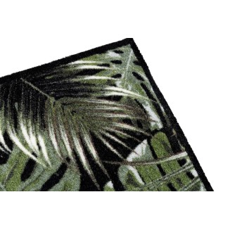 Πατάκι Εισόδου Μοκέτα με Αντιολισθητικό Υπόστρωμα Ambiance 985 Palm Leaves 50x75εκ Πάχους 8mm Sdim