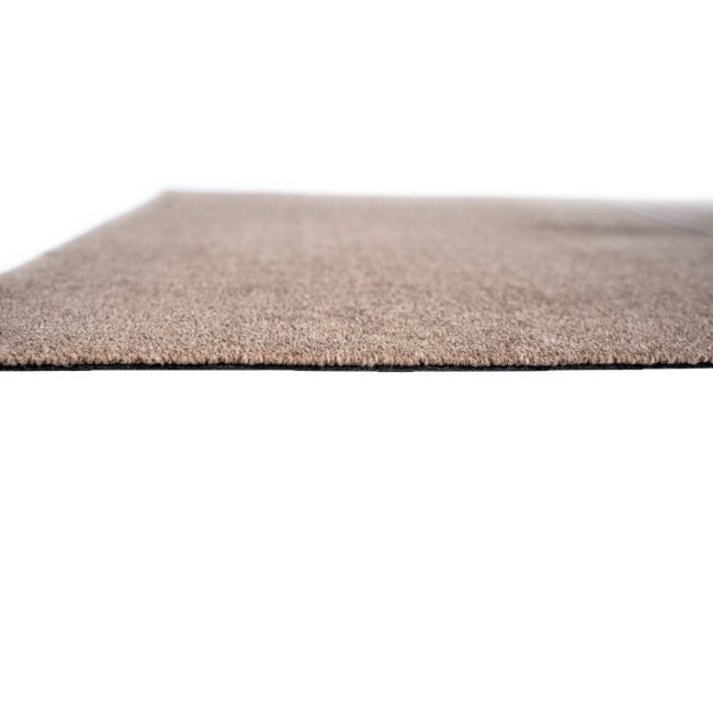 Sdim Πατάκι Εισόδου Μοκέτα με Αντιολισθητικό Υπόστρωμα Walk & Wash 084 Lucky Lines Beige  67x80εκ. Πάχους 8mm