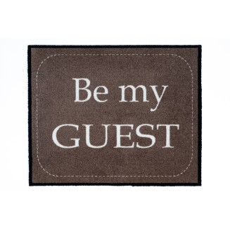 Πατάκι Εισόδου Μοκέτα με Αντιολισθητικό Υπόστρωμα Walk & Wash 748 Be My Guest 67x80εκ Πάχους 8mm Sdim