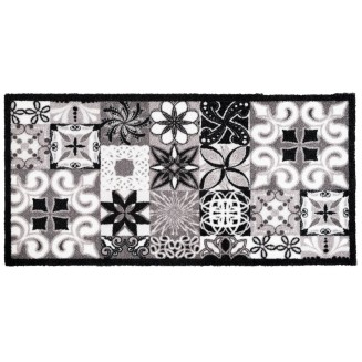 Πατάκι Εισόδου Μοκέτα με Αντιολισθητικό Υπόστρωμα Vision 155 Portugese Tiles 40x80εκ Πάχους 8mm Sdim