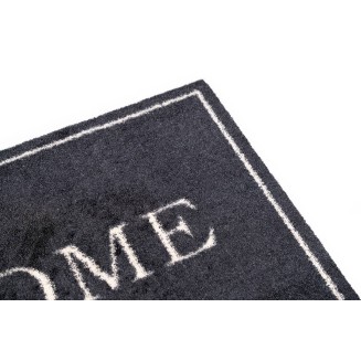 Πατάκι Εισόδου Μοκέτα με Αντιολισθητικό Υπόστρωμα Soft & Deco 705 Home Anthra 50x70εκ Πάχους 8mm Sdim