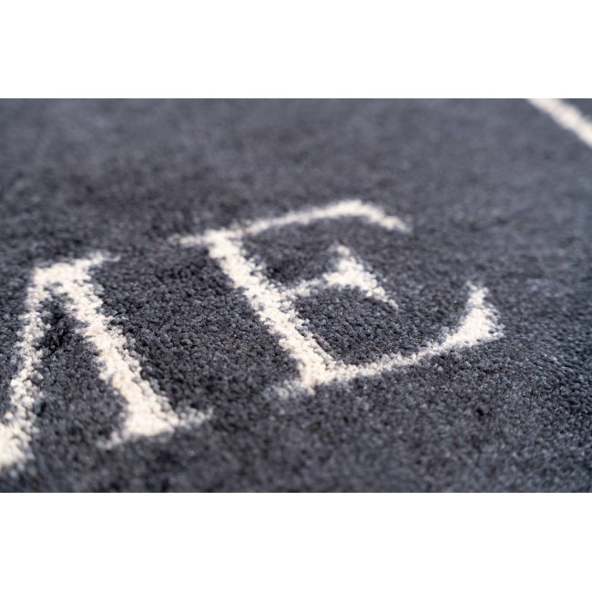 Sdim Πατάκι Εισόδου Μοκέτα με Αντιολισθητικό Υπόστρωμα Soft & Deco 705 Home Anthra 50x70εκ. Πάχους 8mm