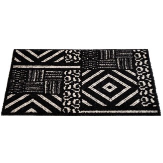 Πατάκι Εισόδου Μοκέτα με Αντιολισθητικό Υπόστρωμα Parade 322 Aztec LBeige 50x75εκ Πάχους 7mm Sdim