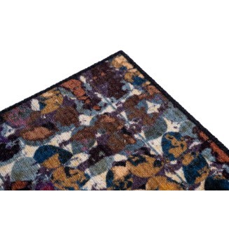 Πατάκι Εισόδου Μοκέτα με Αντιολισθητικό Υπόστρωμα Parade 980 Art Flowers 50x75εκ Πάχους 7mm Sdim