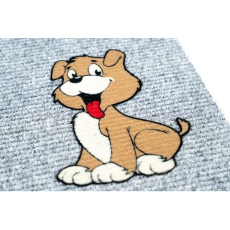 Πατάκι Εισόδου Μοκέτα Flocky 089 Dog 40x60εκ Πάχους 5mm Sdim