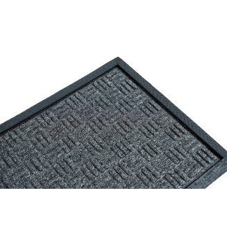 Πατάκι Εισόδου Μοκέτα με Αντιολισθητικό Υπόστρωμα Supreme 007 Anthracite 60x80εκ Sdim