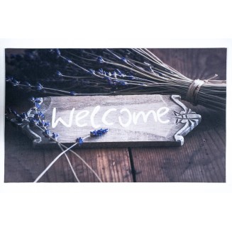 Αντιολισθητικό Πατάκι Εισόδου Gallery 006 Welcome Straw 45x75εκ Πάχους 6mm Sdim