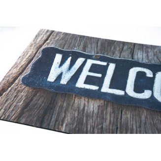 Αντιολισθητικό Πατάκι Εισόδου Gallery 008 Welcome Grain 45x75εκ Πάχους 6mm Sdim