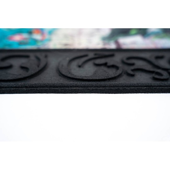 Sdim Αντιολισθητικό Πατάκι Εισόδου Venga 002 Home Flowers 45x75εκ. Πάχους 6mm