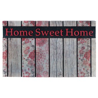 Αντιολισθητικό Πατάκι Εισόδου Ecomat 005 Home Sweet Home 45x75εκ Sdim
