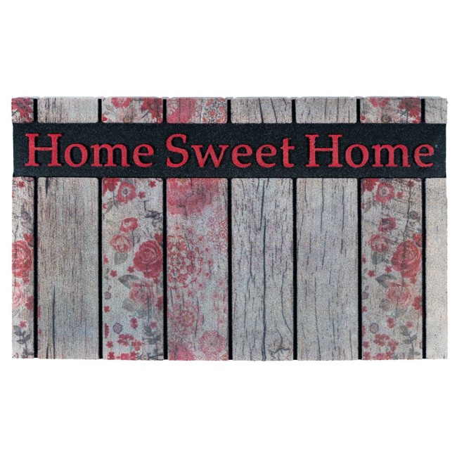 Sdim Αντιολισθητικό Πατάκι Εισόδου Ecomat 005 Home Sweet Home 45x75εκ.