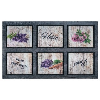 Αντιολισθητικό Πατάκι Εισόδου Ecomat 006 Levander 45x75εκ Sdim