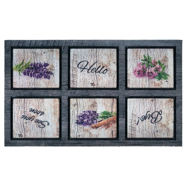 Sdim Αντιολισθητικό Πατάκι Εισόδου Ecomat 006 Levander 45x75εκ.