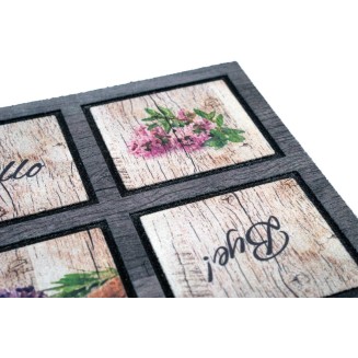 Αντιολισθητικό Πατάκι Εισόδου Ecomat 006 Levander 45x75εκ Sdim