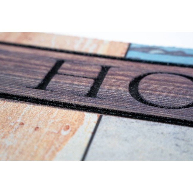 Sdim Αντιολισθητικό Πατάκι Εισόδου Ecomat 009 Top Wooden Heart 45x75εκ.