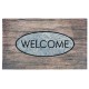 Sdim Αντιολισθητικό Πατάκι Εισόδου Ecomat 014 Welcome Wood 45x75εκ.
