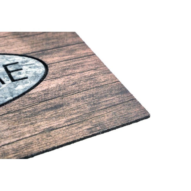 Sdim Αντιολισθητικό Πατάκι Εισόδου Ecomat 014 Welcome Wood 45x75εκ.