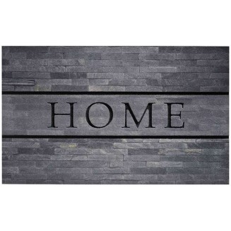 Αντιολισθητικό Πατάκι Εισόδου Ecomat 002 Home Stones Γκρί 45x75εκ Sdim