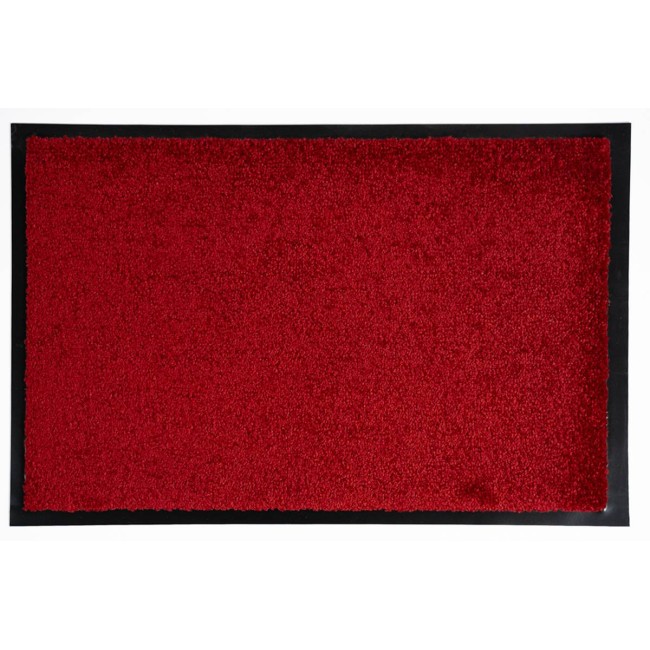 Sdim Πατάκι Εισόδου Μοκέτα με Αντιολισθητικό Υπόστρωμα Memphis 015 Red 80x120εκ.