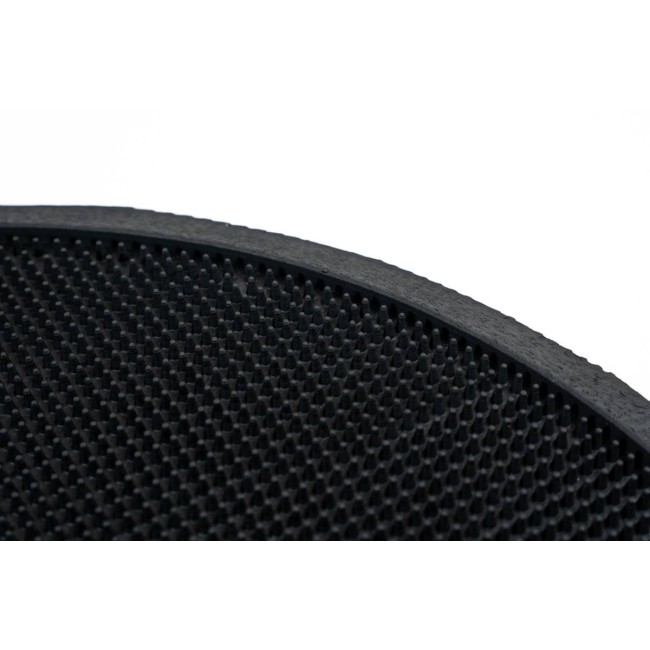 Sdim Ημικυκλικό Αντιολισθητικό Πατάκι Εισόδου από Καουτσούκ Finger Tip Black HR 45x75εκ.