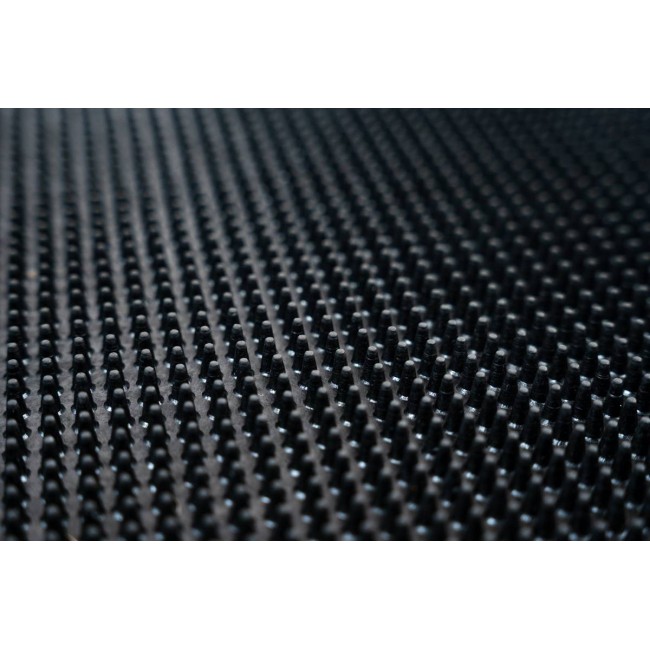 Sdim Αντιολισθητικό Πατάκι Εισόδου από Καουτσούκ Finger Tip Black 46x70εκ.