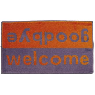 Πατάκι Εισόδου 40x67 Sdim Fashion Welcome Purple-Orange