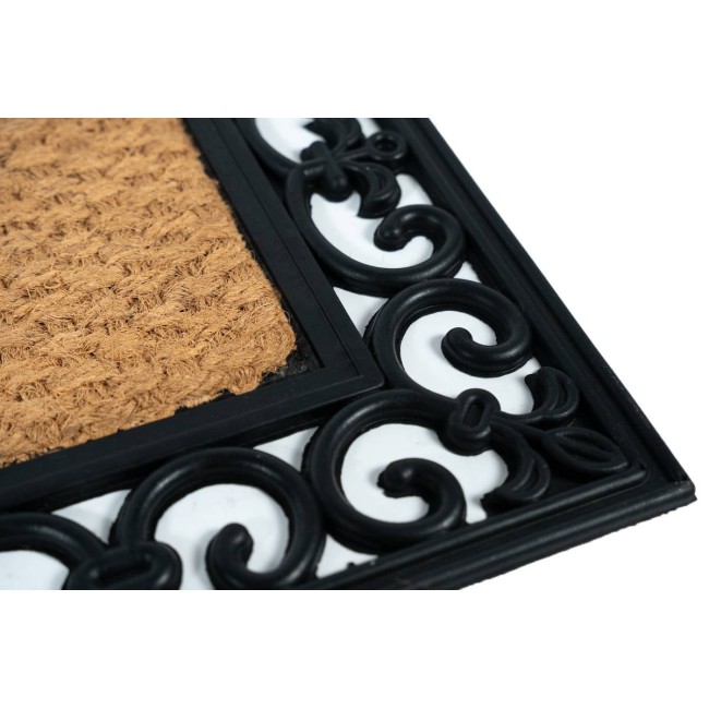 Sdim Πατάκι Εισόδου από Κοκοφοίνικα  και Καουτσούκ με Αντιολισθητικό Υπόστρωμα Gazelle 100 Rectangle 45x75εκ.