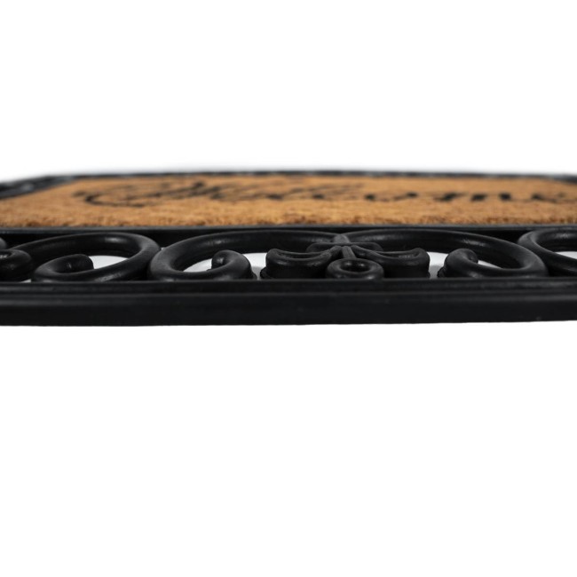 Sdim Πατάκι Εισόδου από Κοκοφοίνικα  και Καουτσούκ με Αντιολισθητικό Υπόστρωμα Gazelle 501 Welcome 45x75εκ.