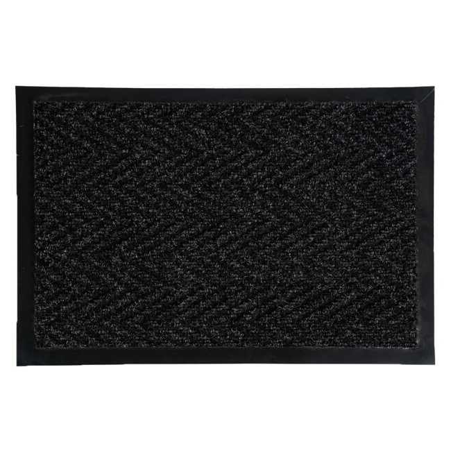 Sdim Πατάκι Εισόδου με Αντιολισθητικό Υπόστρωμα London 999 Herrigbone 40x60εκ.