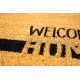 Sdim Πατάκι Εισόδου από Κοκοφοίνικα με Αντιολισθητικό Υπόστρωμα Coco Gold 910 Welcome Home 40x60εκ.