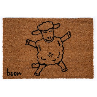 Πατάκι Εισόδου από Κοκοφοίνικα με Αντιολισθητικό Υπόστρωμα Freestyle 100 Sheep 40x60εκ Sdim