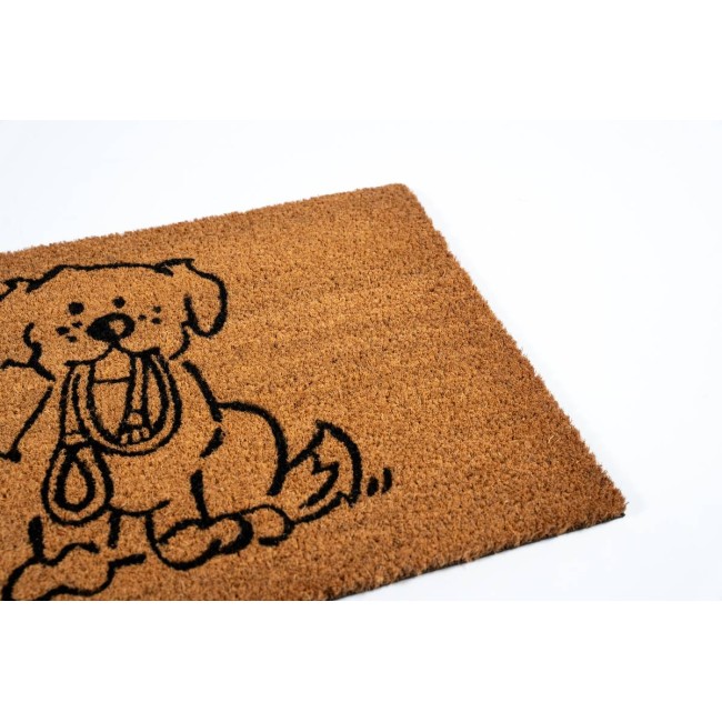 Sdim Πατάκι Εισόδου από Κοκοφοίνικα με Αντιολισθητικό Υπόστρωμα Freestyle 110 Puppy 40x60εκ.