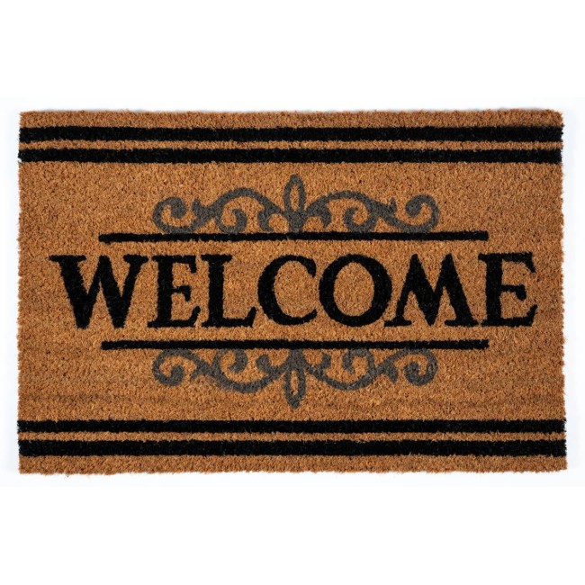 Sdim Πατάκι Εισόδου από Κοκοφοίνικα με Αντιολισθητικό Υπόστρωμα Freestyle 748 Welcome Classic 40x60εκ.