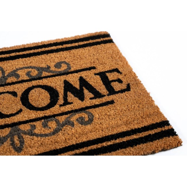 Sdim Πατάκι Εισόδου από Κοκοφοίνικα με Αντιολισθητικό Υπόστρωμα Freestyle 748 Welcome Classic 40x60εκ.