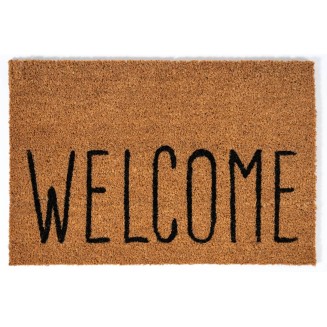 Πατάκι Εισόδου από Κοκοφοίνικα με Αντιολισθητικό Υπόστρωμα Freestyle 900 Welcome Natural 40x60εκ Sdim