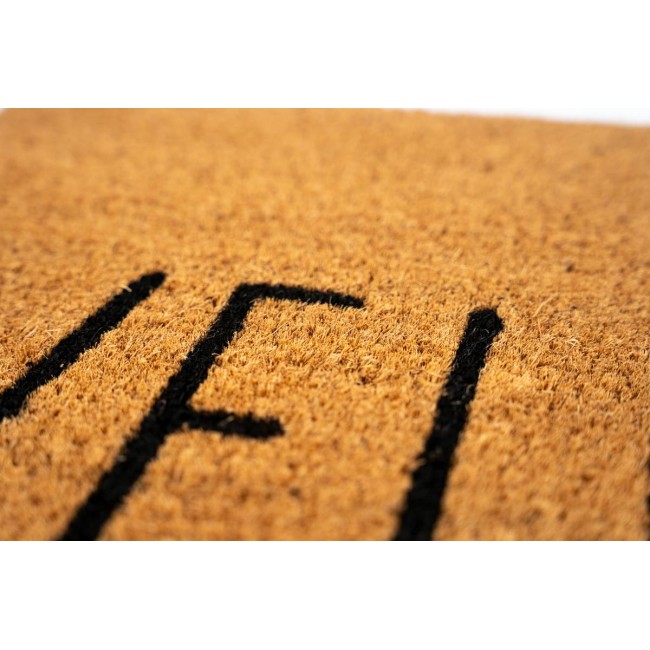 Sdim Πατάκι Εισόδου από Κοκοφοίνικα με Αντιολισθητικό Υπόστρωμα Freestyle 900 Welcome Natural 40x60εκ.